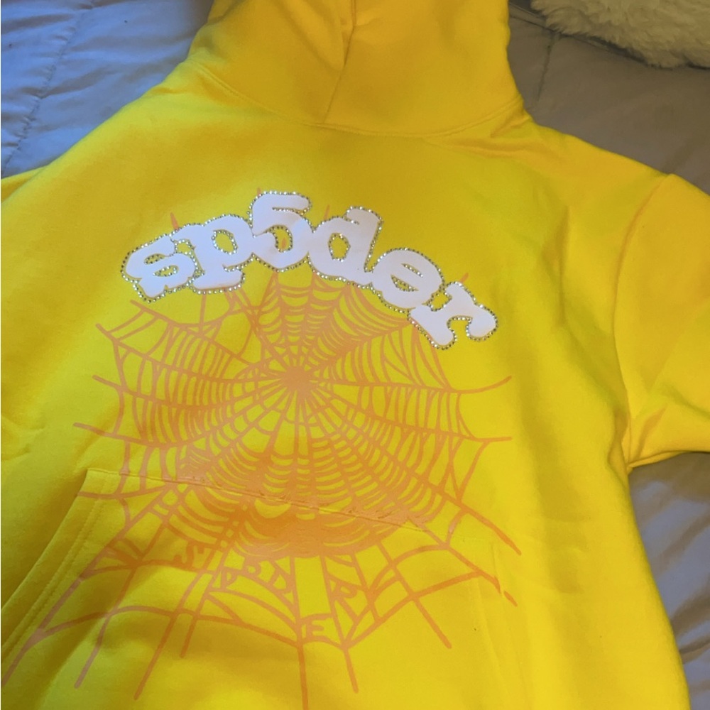 Spider Hood Websuit yellow